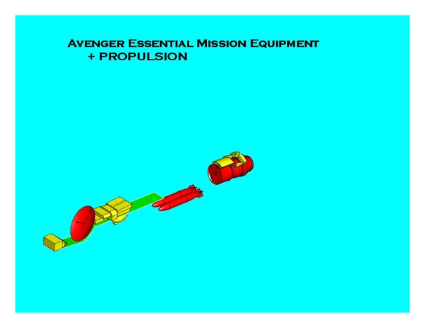 3d c avenger uav assembly - Predator C Avenger UAV Assembly by RodgerSaintJohn